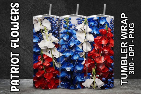 3D Blue Delphiniums Flower Tumbler 3: Integrating Digital Assets into Sublimation Workflows
