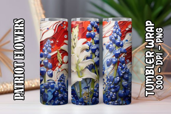 3D Bluebells Flower Tumbler 8: Strategic Asset Integration for Sublimation Businesses