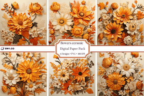3D Flowers Fall Paper Art Backgrounds: Integrating High-Resolution Assets into Creative Workflows