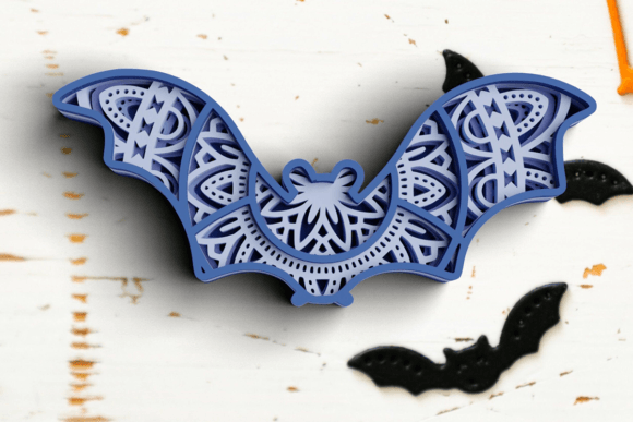 3D Halloween SVG DXF Bundle for Layered Design