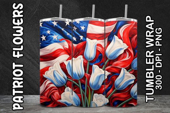 3D White Tulips Flower Tumbler 1: Integrating Digital Assets into Sublimation Workflows
