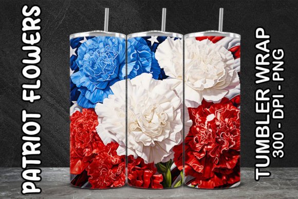 Elevating Drinkware Design with the 3D White Carnations Flower Tumbler 7