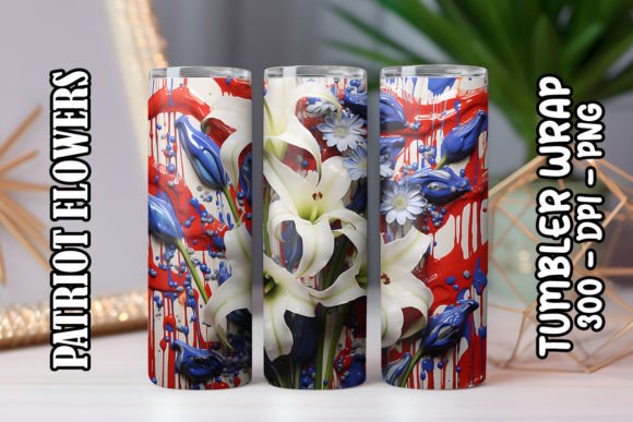 Elevating Sublimation Design: The Strategic Value of the 3D Bluebells Flower Tumbler 6