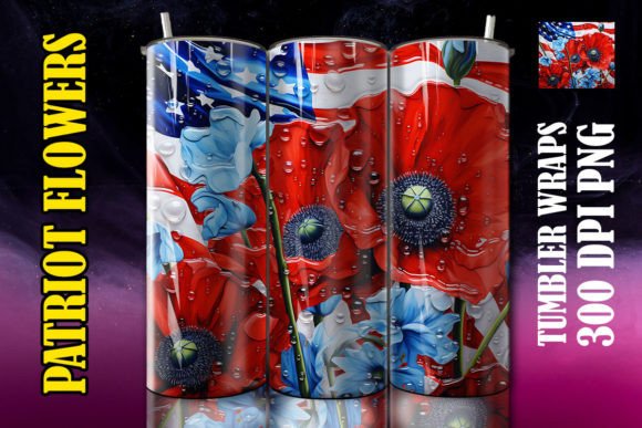 Elevating Sublimation Design: The Strategic Value of the 3D Red Poppies Flower Tumbler 4