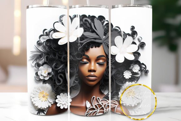 Evaluating 3D Black Woman Tumbler Wrap Sublimation for Professional and Personal Projects