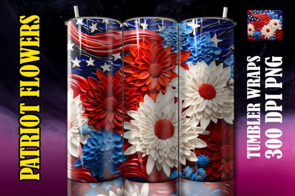 Evaluating 3D White Asters Flower Tumbler 1 for Sublimation Projects