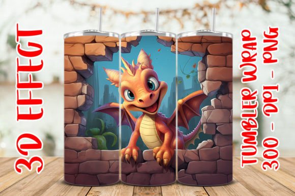 Evaluating the 3D Cute Dragon Flower Tumbler 11 Digital Sublimation Design