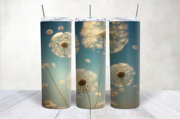 Evaluating the 3D Dandelion Flowers Tumbler Wrap for Sublimation Projects