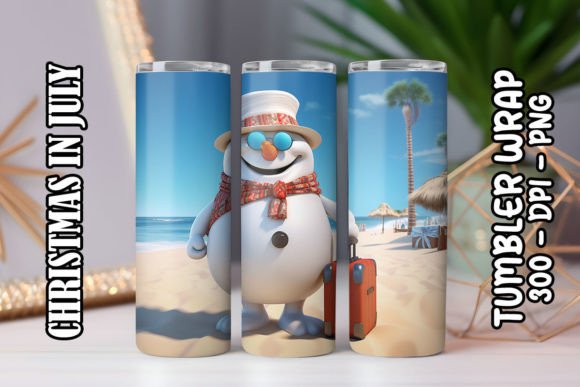 Evaluating the 3D Frosty the Snowman Tumbler 18 Digital Asset