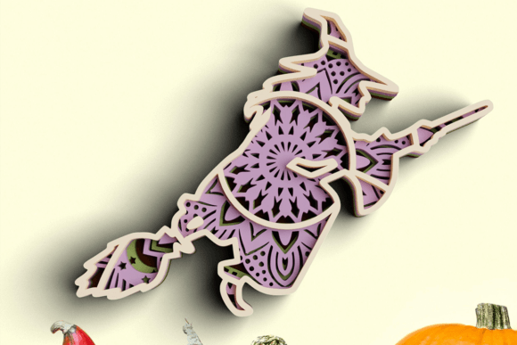 Evaluating the 3D Halloween Witch SVG DXF Bundle for Layered Fabrication