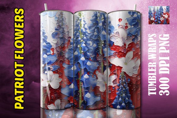 Mastering Sublimation Design: A Complete Guide to the 3D Blue Delphiniums Flower Tumbler Wrap