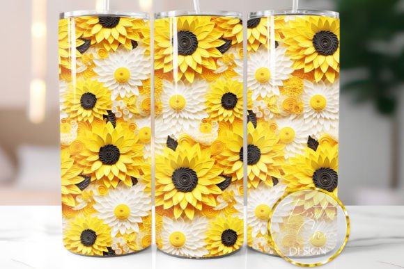Mastering the 3D Sunflowers Tumbler Wrap Sublimation Design for Professional Results
